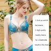 Ultra-thin Lace Sexy Thin Cotton Cup Plump Big Push Up Sexy Gathering Bra Large Without Steel Ring Sexy Bras for Women
