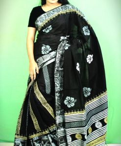 Half Silk Saree ১২ হাত