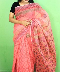 Half Silk Saree ১২ হাত
