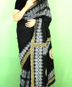Half Silk Saree ১২ হাত