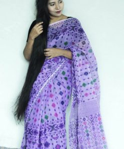 Half Silk Saree ১২ হাত