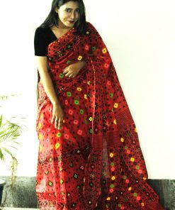 Half Silk Saree ১২ হাত
