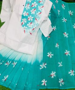 New Hand Printed Exclusive Design Combo Couple Set saree and panjabi for Men & Women