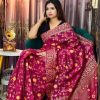 Half Silk Saree ১২ হাত