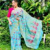 Half Silk Saree ১২ হাত