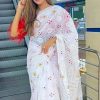 Half Silk Saree ১২ হাত