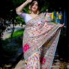 Half Silk Saree ১২ হাত