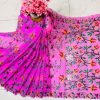 Half Silk Saree ১২ হাত