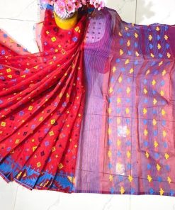 Half Silk Saree ১২ হাত