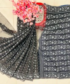 Half Silk Saree ১২ হাত