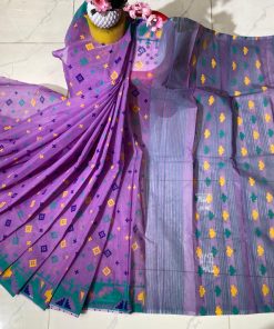 Half Silk Saree ১২ হাত