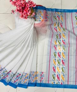 Half Silk Saree ১২ হাত