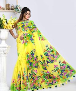 Half Silk Saree ১২ হাত