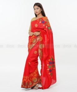 Half Silk Saree ১২ হাত