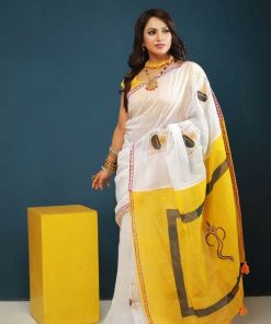 Half Silk Saree ১২ হাত