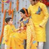 Best Couple Dress With Baby Punjabi
