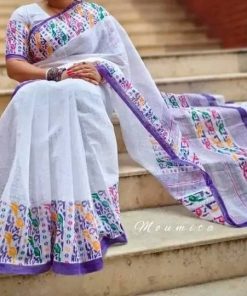 Half Silk Saree ১২ হাত