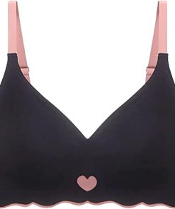 WMTSCP New ice sexy small chest comfortable underwear No steel ring sexy fit water bra women’s underwear