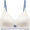 WMTSCP New ice sexy small chest comfortable underwear No steel ring sexy fit water bra women’s underwear