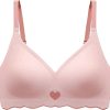 WMTSCP New ice sexy small chest comfortable underwear No steel ring sexy fit water bra women’s underwear