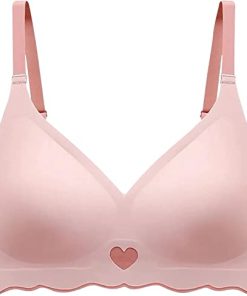 WMTSCP New ice sexy small chest comfortable underwear No steel ring sexy fit water bra women’s underwear