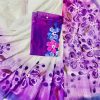 New Hand Printed Exclusive Design Combo Couple Set saree and punjabi for Men & Women