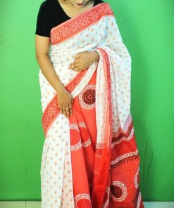 Half Silk Saree ১২ হাত