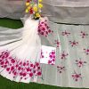 New Hand Printed Exclusive Design Combo Couple Set saree and punjabi for Men & Women
