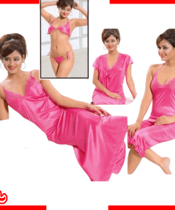 6 part Sexy Indian 3 quarter pants Nighty PiNK