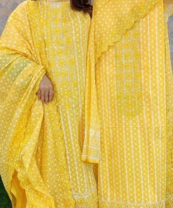 ★পাকিজা কটন থ্রি পিস★